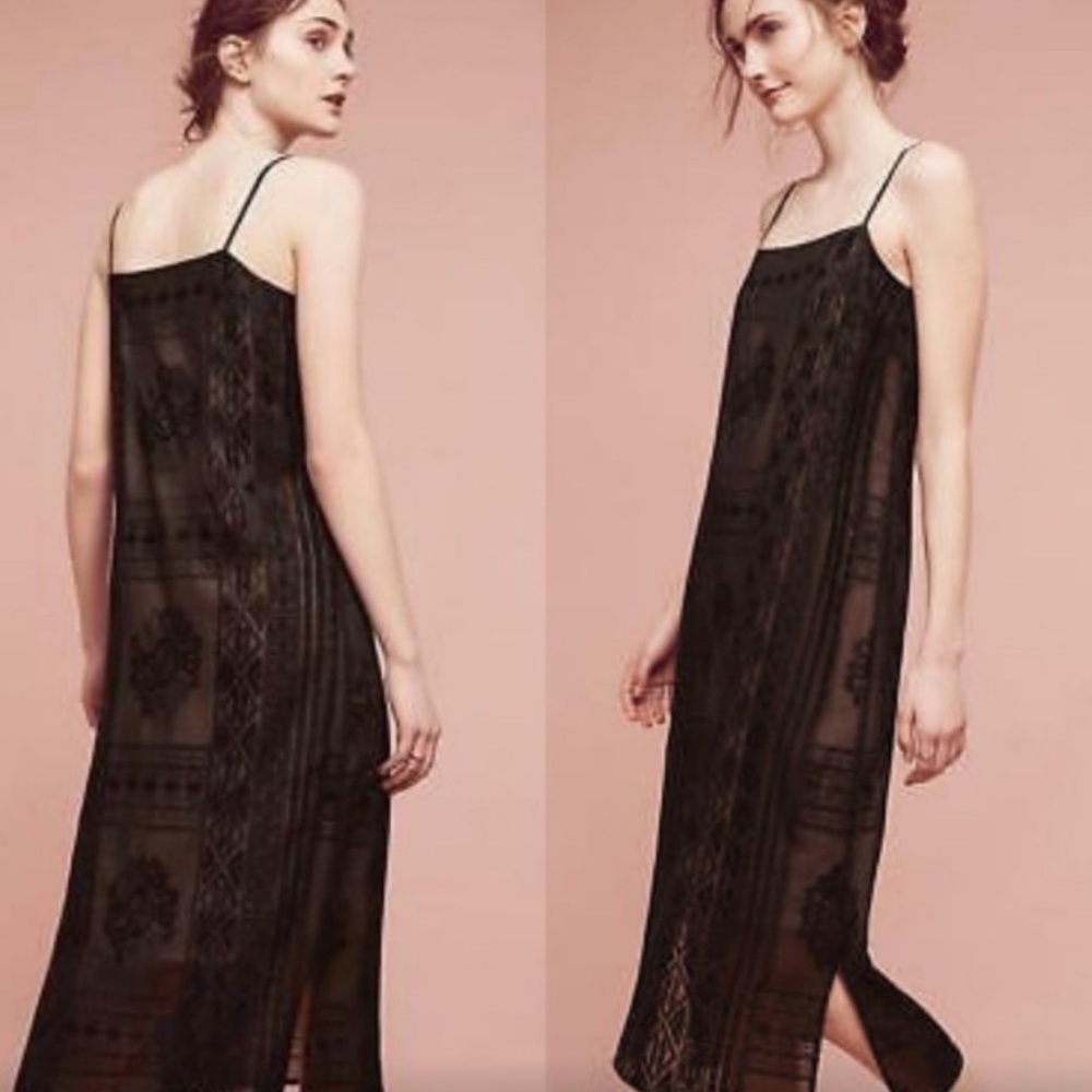 Anthropologie Floreat Luna Slip Dress (size XS)